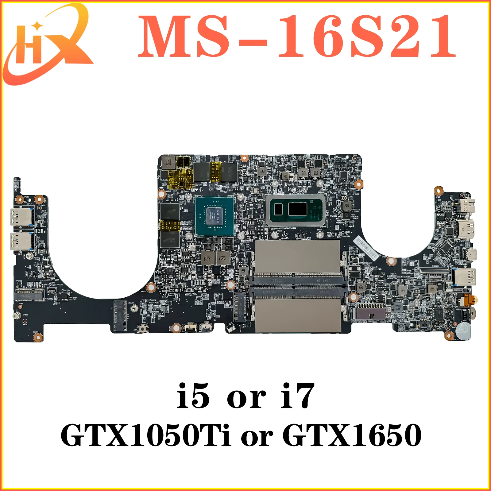 

Mainboard For MSI MS-16S21 MS-16S2 PS63 Laptop Motherboard i5 i7 8th Gen GTX1650 GTX1050Ti V4G