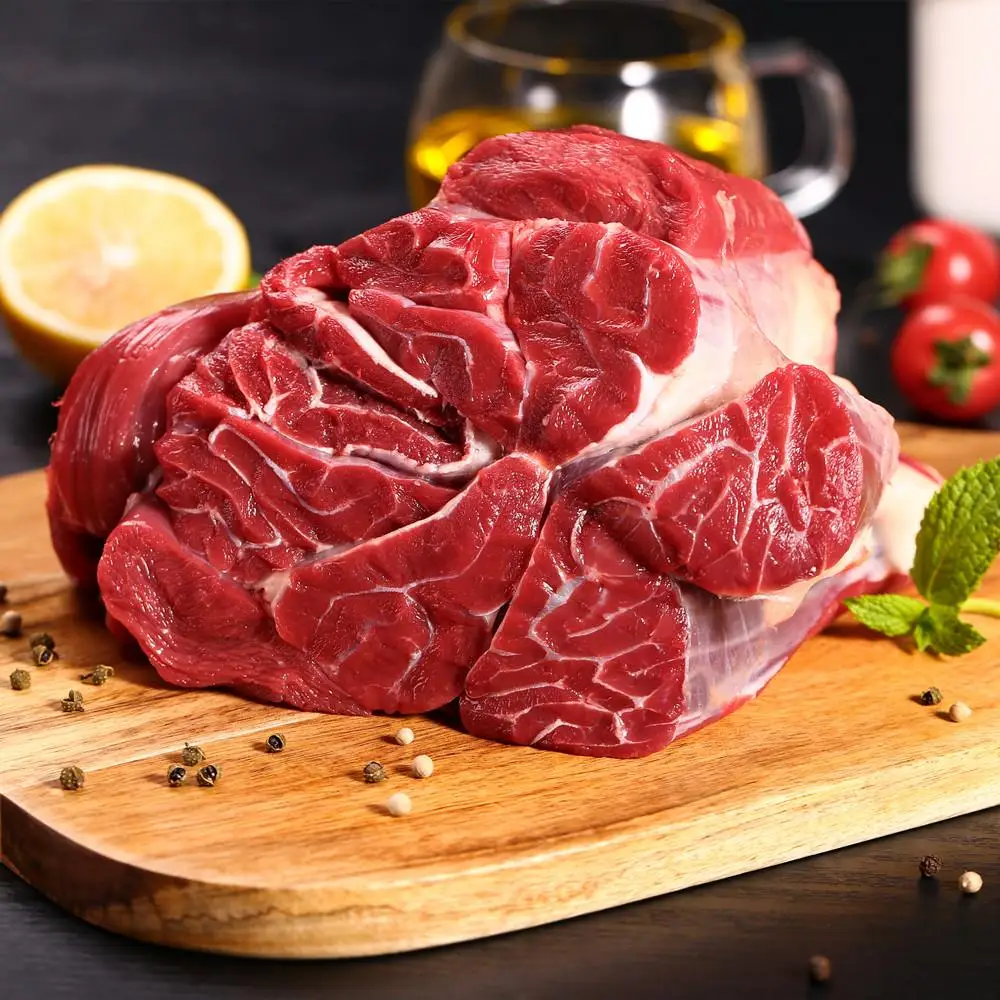 冷凍牛すね肉 牛肉 焼き肉 焼肉 煮込み 角煮 スープ シチュー カレー 冷凍食品 (約1kg)