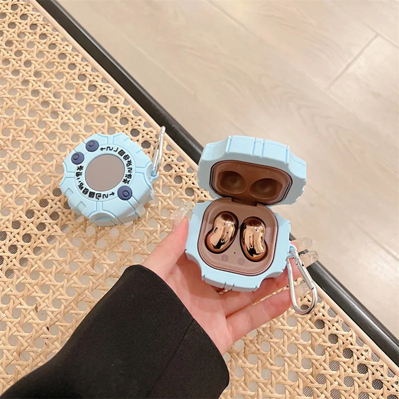 Fundas de silicona con dibujos animados Digimon Monster Digivice para Samsung Galaxy Buds2 Pro/Buds2/Buds Pro/buds Live, alta calidad