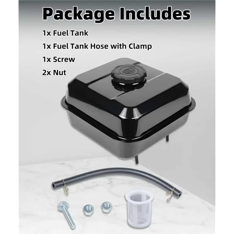 A55F-Gas Fuel Tank For Briggs & Stratton CR950 CR750 208Cc 163Cc 6.5HP 5HP OHV Horizontal Engine Pressure Water Pump Chipper