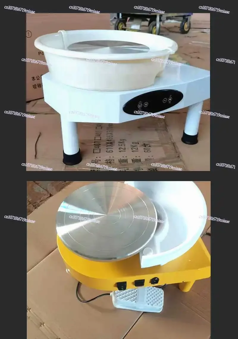 Pottery Wheel for Adults Turntable Diameter Table  Electric Ceramic Pottery Wheel Forming Machine With Foot Pedal Pottery Tools