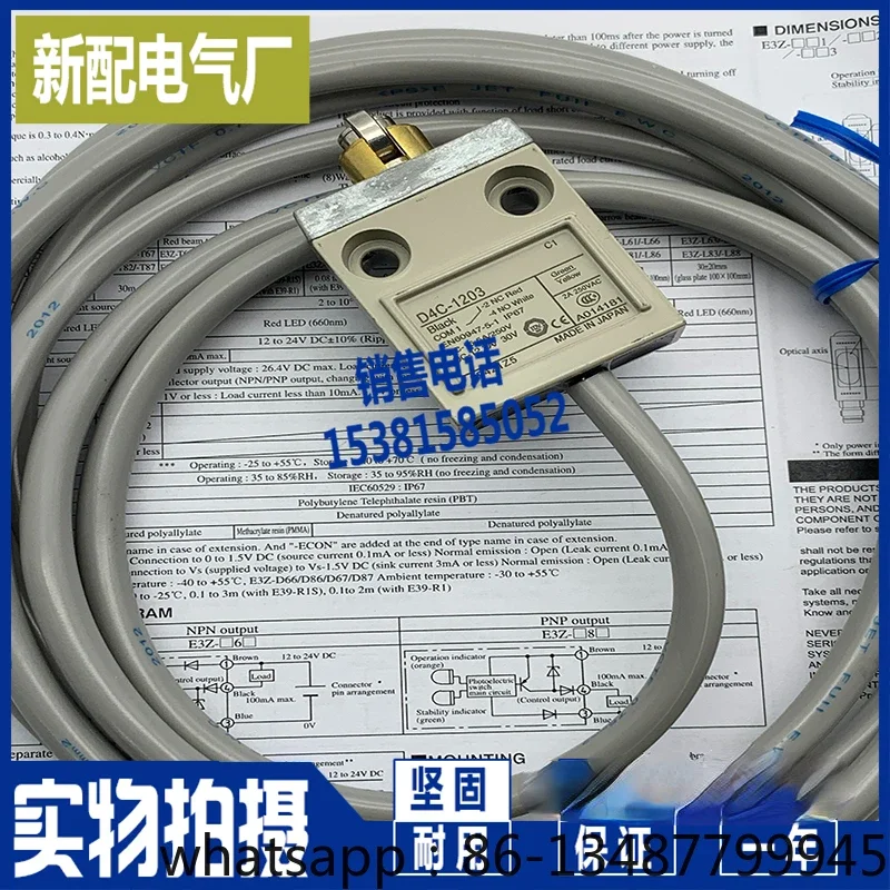 

Waterproof travel switch limit switch XP D4C-3002-M1GJ D4C-3002-M1J