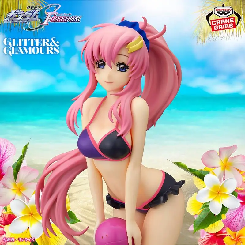Bandai GLITTERGLAMOURS-Lacus Clyne-Another kleur ver MOBIEL PAK GUNDAM SEED VRIJHEID Anime Actiefiguren Model Speelgoed Op voorraad
