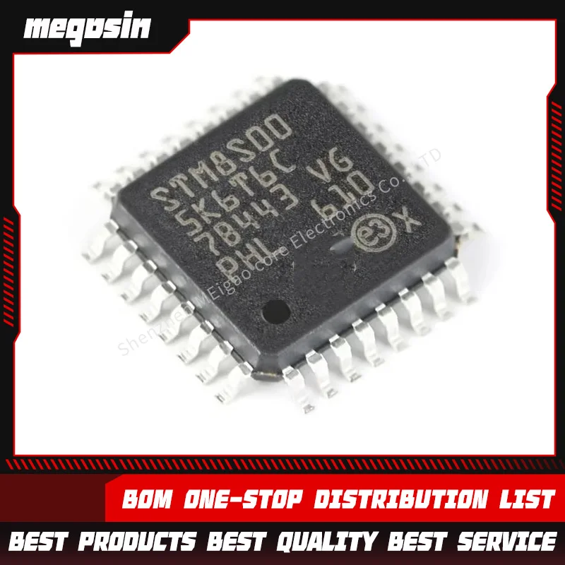 5pcs/lot STM8S005K6T6C STM8S005 STM8S00 LQFP-32 8-bit microcontroller chip