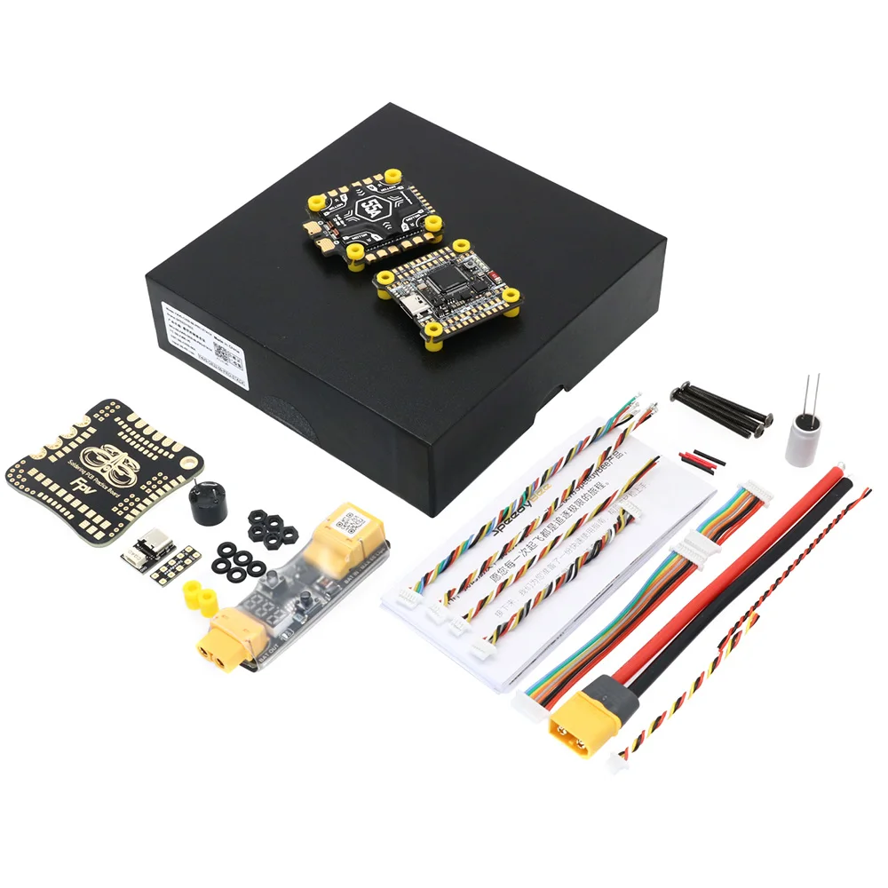 Fotografia 5: Speedybee F405 V5 55A Pro Stack 32 Bit com Firmware OX32 30x30 para Aeromodelos - Stack FC&ESC