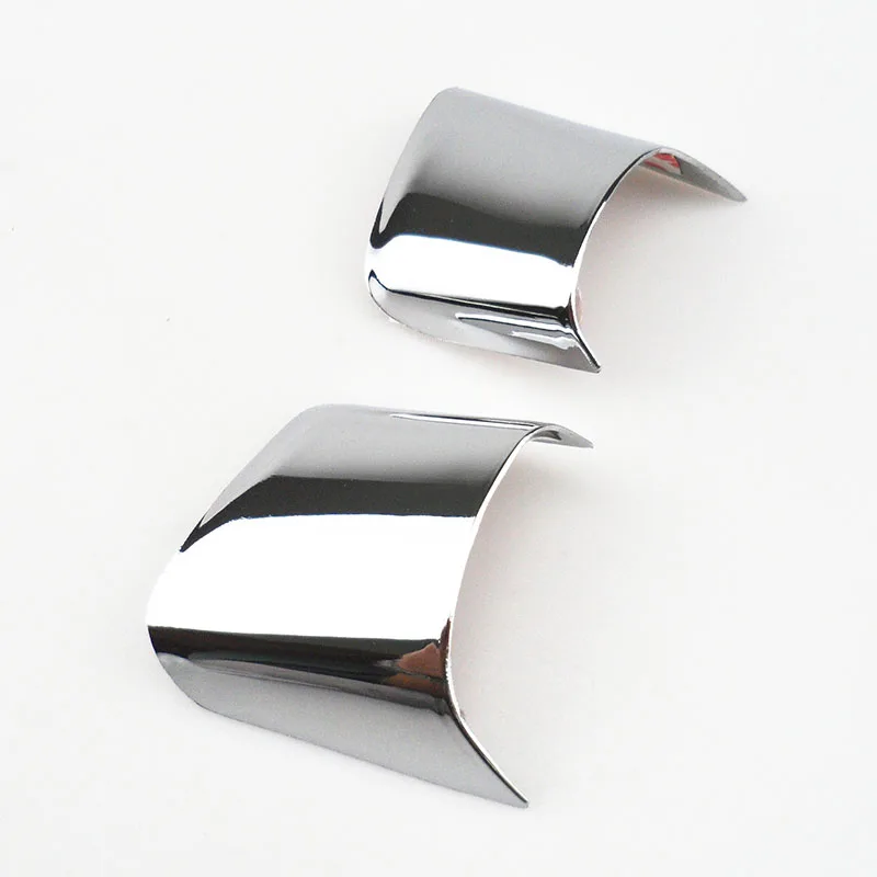 ABS Chrome Steering Wheel Cover Sequin Trim Sticker for Ford Focus 3 Mk3 Kuga Escape 2012 2013 2014 2015 2Pcs/Set