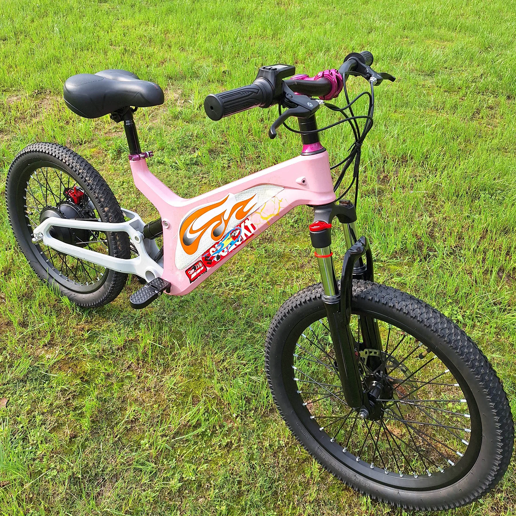 

20-дюймовый детский мотоцикл 750W, 48V, внедорожный велосипед, 10A, кроссовый скутер, мини-квадроцикл, мини-мотоцикл