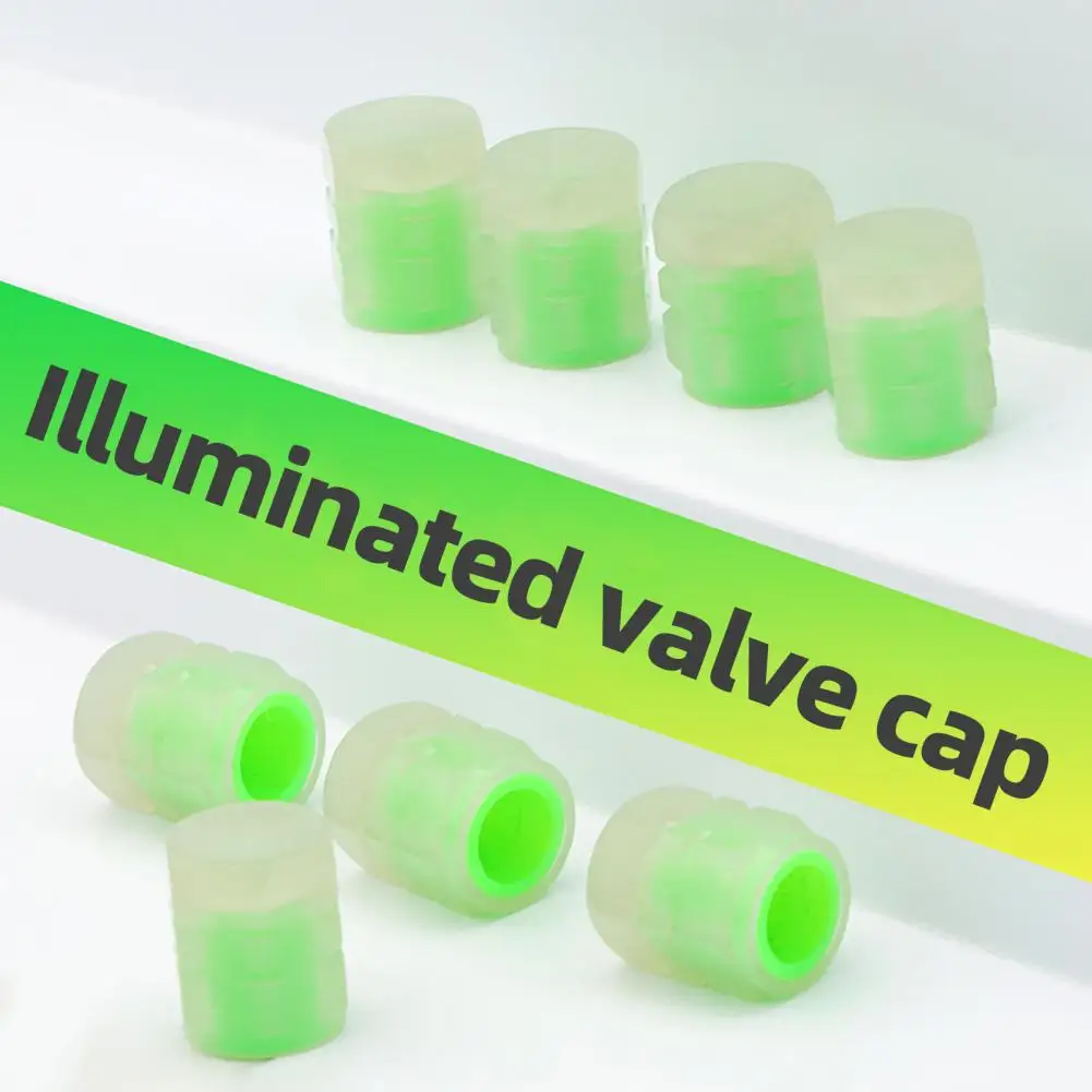 Флюоресцентная крышка клапана Легкая установка запасные части практичная светящаяся флюоресцентная крышка