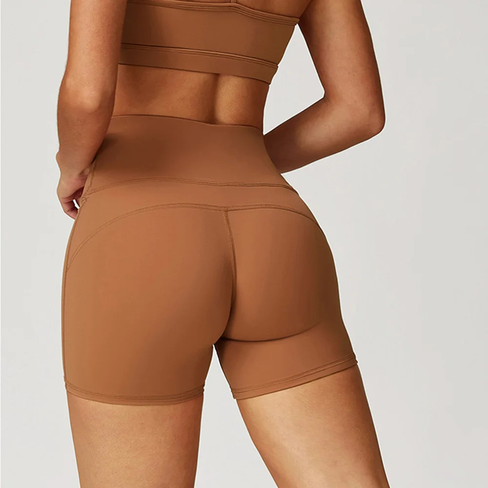 

Impact Yoga Shorts Women High Waist Workout Shorts Fitness Yoga Lift Butt Fitness Ladies Yoga Gym Running Short Pants Sportswear