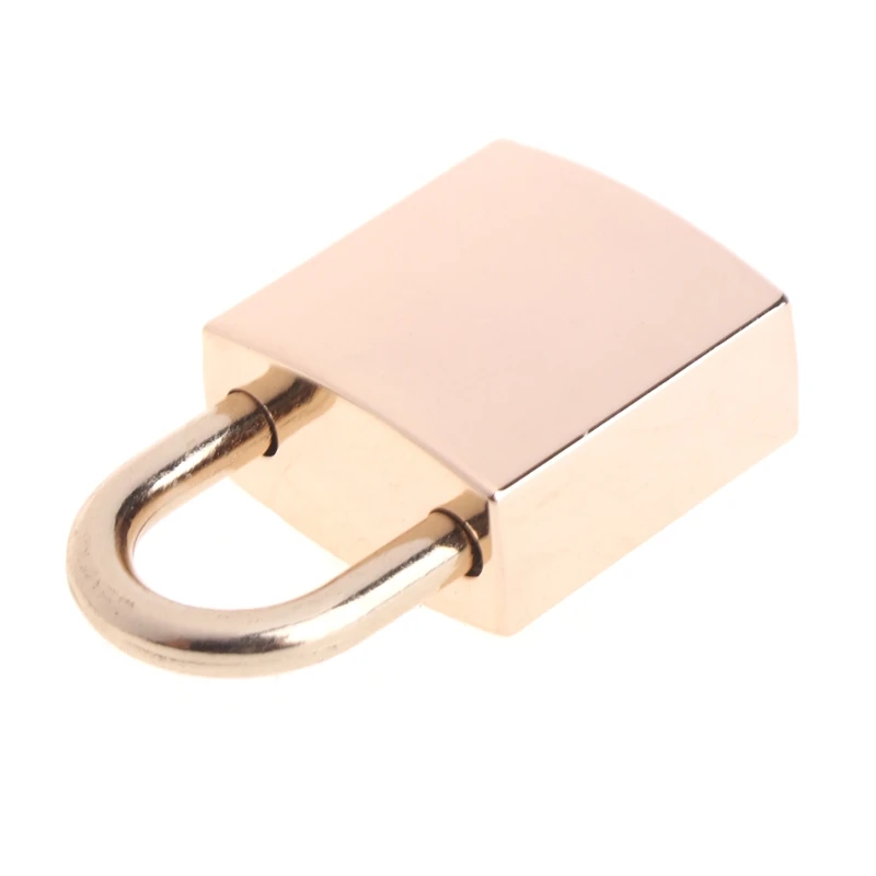 Y1UD Mini Square Lock Metal Keyed Padlocks Vintage for Wish Lock Personalized Padlock for Jewelry Box Small Wooden Box Diary