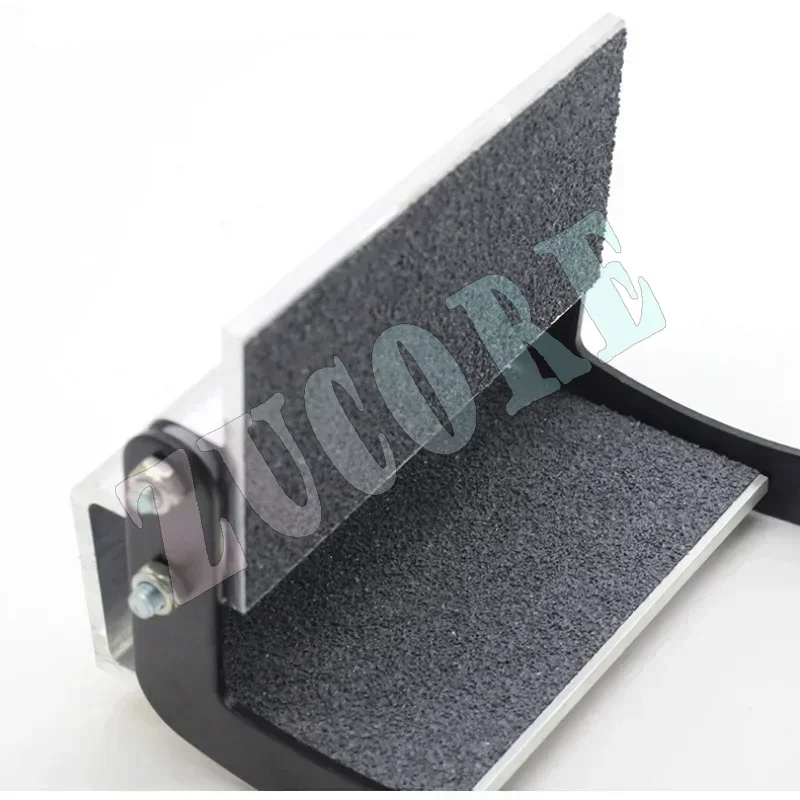 Nuevo 50k aleación de aluminio + placa de goma Panel portador llave de manipulación mango de vidrio elevador de mano pinza tablero de madera alicate de abrazadera