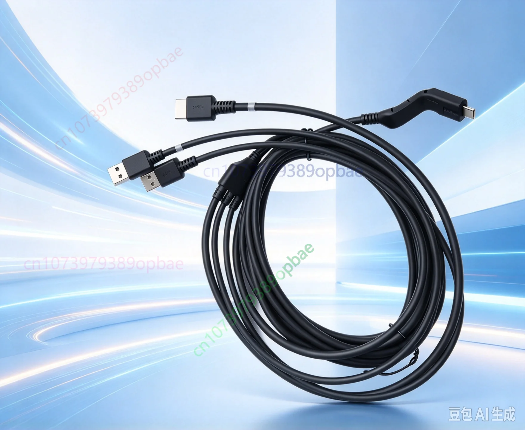 Replacement For DPVR E3 E3B E3C E3P VR Headset 3-in-1 Connection Data Cable