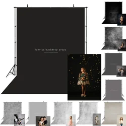 Gray Solid Textured Backdrops Adult Photography Woman Newborn Photocall Decors Child Photostudio Props Dark Black Backgrounds