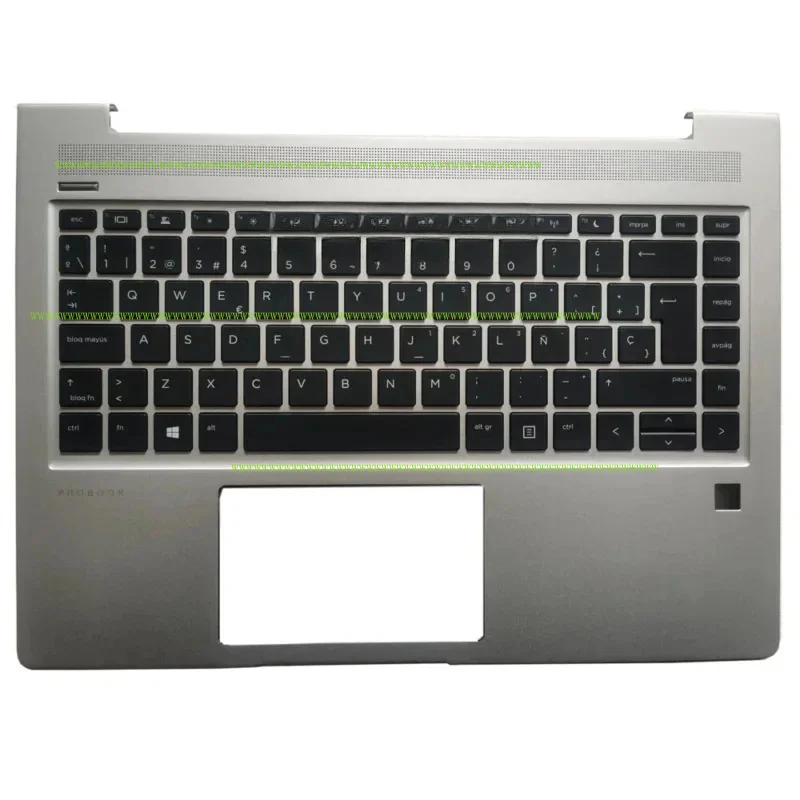 

F Spanish/Latin Palmrest Keyboard Cover FOR HP ProBook 440 G6/445 G6/440 G7/445/G7 L74246-071, HPM18C16E0J9201