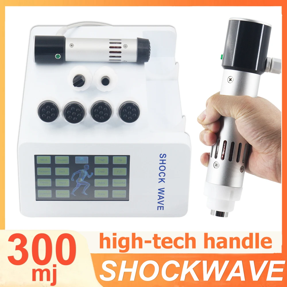 Shockwave Therapy Machine ED Treatment High Energy Easy Operation Relieve Joint Pain Health Care 300mj Shock Wave Machine