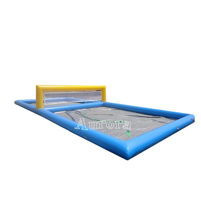 Customized Inflatable Sport Field Beach Inflatable Water Volleyball Pool Court Cheap on Sale