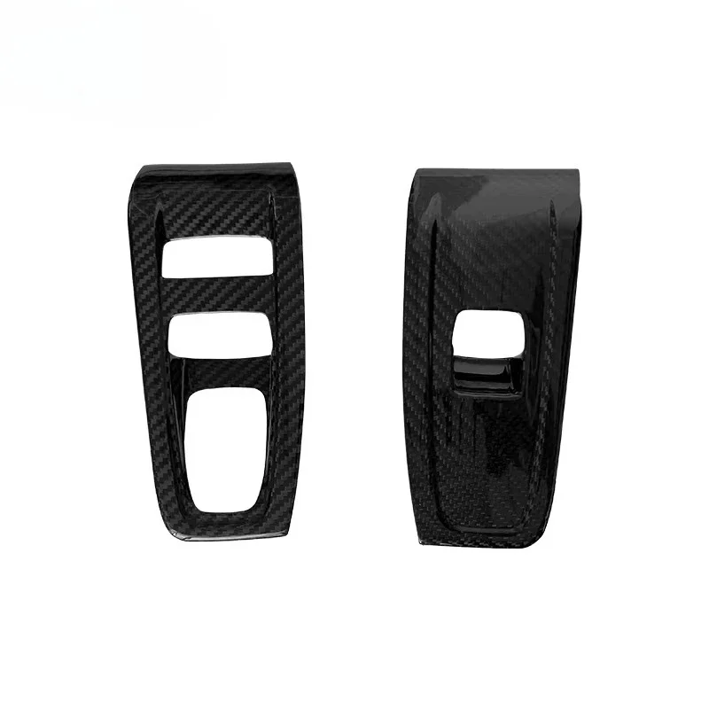 For Subaru BRZ For Toyota GR86 2022up Car Accessories Carbon Fiber Door Armrest Window Lift Switch Cover