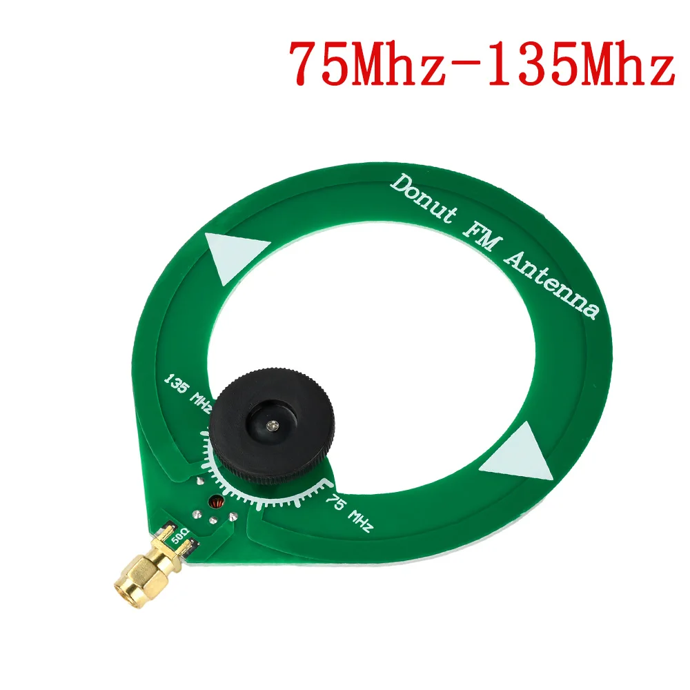 Mini Loop Antennenmodul Donut Antennenmodul SW Kurzwellenantenne AM Medium FM Antenne Wellenantenne Breitbandempfangsantenne