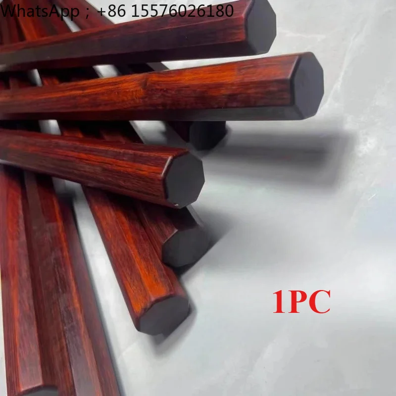 Red Sandalwood Octagonal Stick Handmade DIY Engraving Materials Collection Crafts Desktop Ornaments Home Decorations