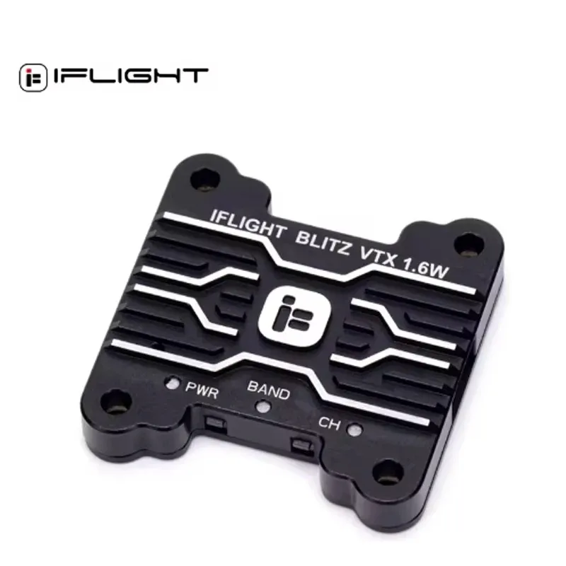 IFlight BLITZ 1.6W VTX High Power 5.8G 40CH PitMode 25mW 400mW 800mW 1600mW Adjustable FPV Long Distance Video Transmitter 30.5