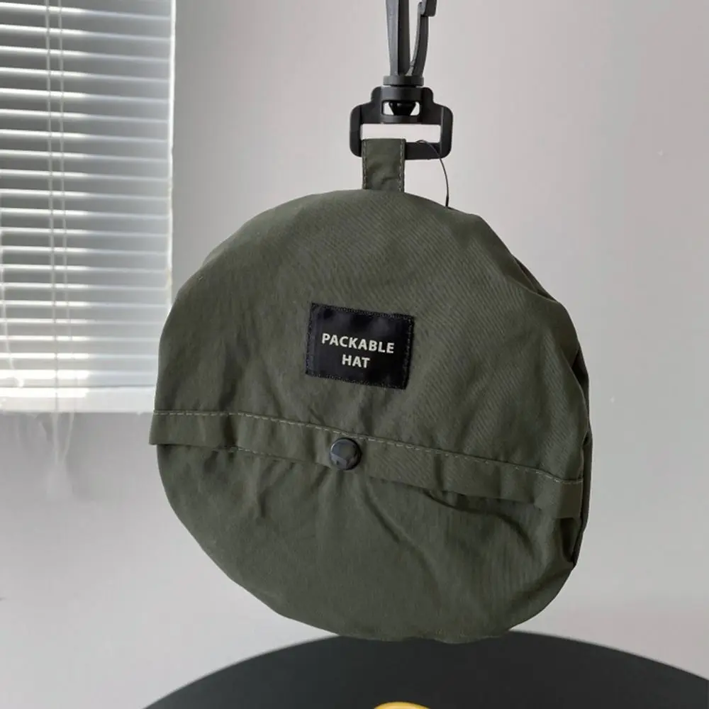 Summer Mountaineering With Storage Bag Sun Protection Quick-drying Sun Hat Panama Cap Bucket Hat Fishing Cap