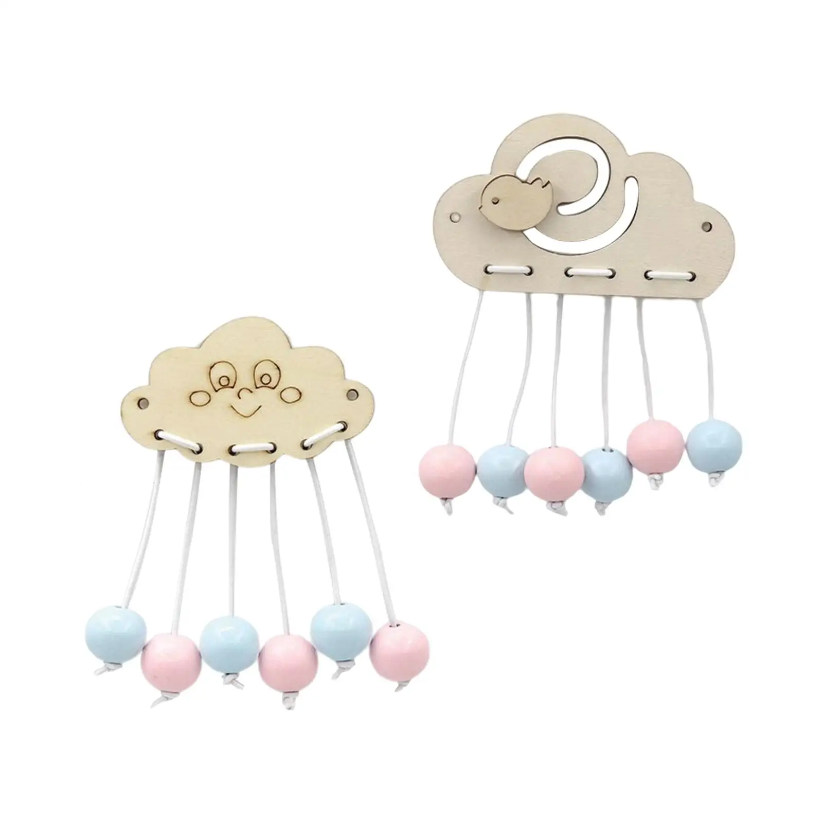 DIY Busy Board Accessories Cloudy Pendant Develop Activities for Kindergarten