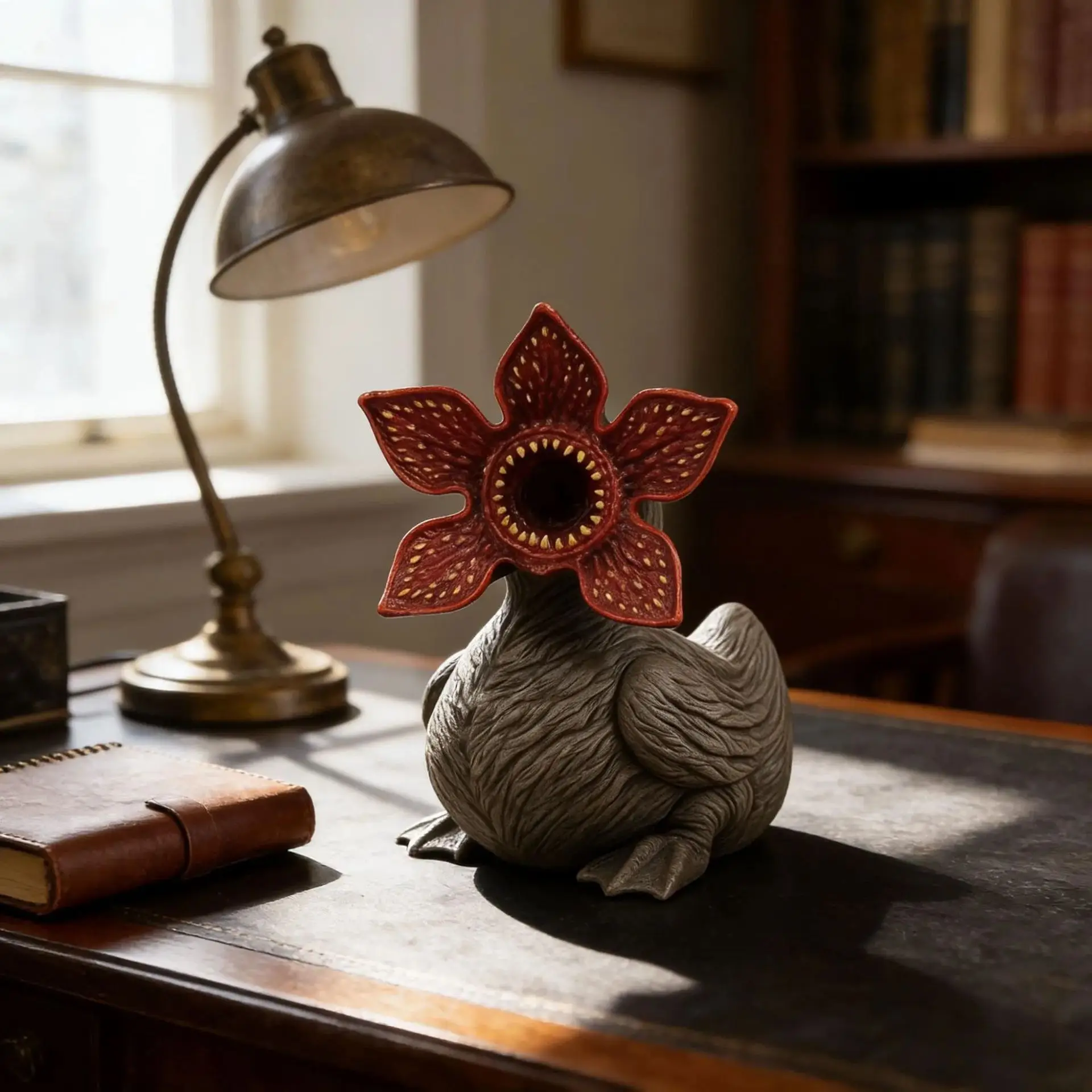 Gorące serialy telewizyjne Stranger Things Żywiczna Kaczka Demogorgon Figurki Akcji Zabawki Figurki Kolekcjonerskie Dekoracje Modele Lalki Prezenty Kolekcja