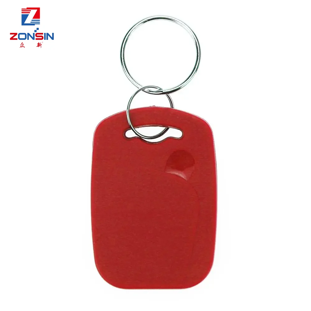 50 Stuks Ic + Id Uid Herschrijfbare Composiet Key Tags Keyfob Dual Chip Frequentie Rfid 125Khz T5577 Em4305 + 13.56Mhz Veranderlijk Beschrijfbaar