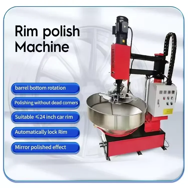 Factory Price Automatic Rim Grinding hine Alloy Hub Polishing hine Car Rim Polisher for Auto Repair Shop