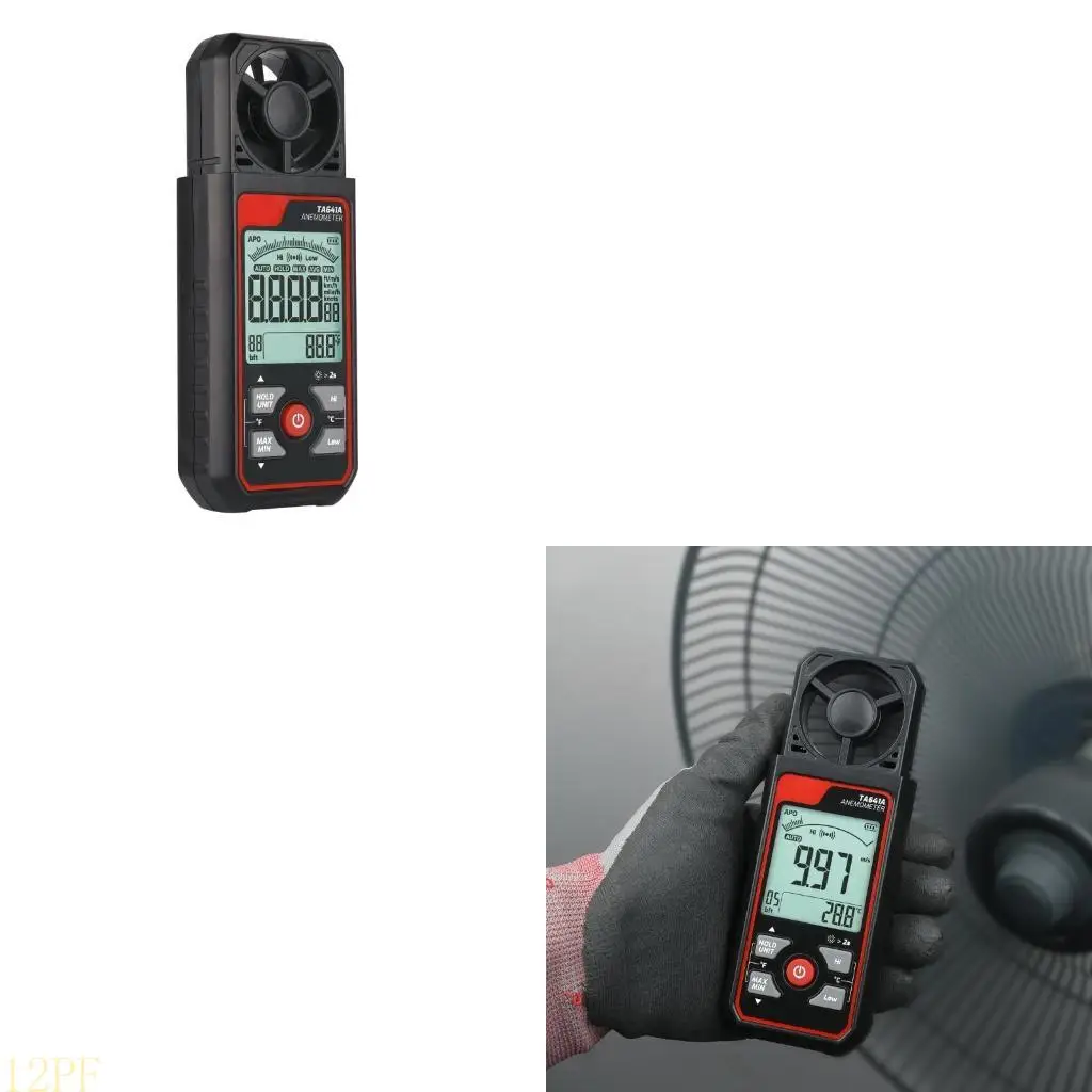 12PF Anemometer Air Measuring Meter Tester for Meteorological Observatorys