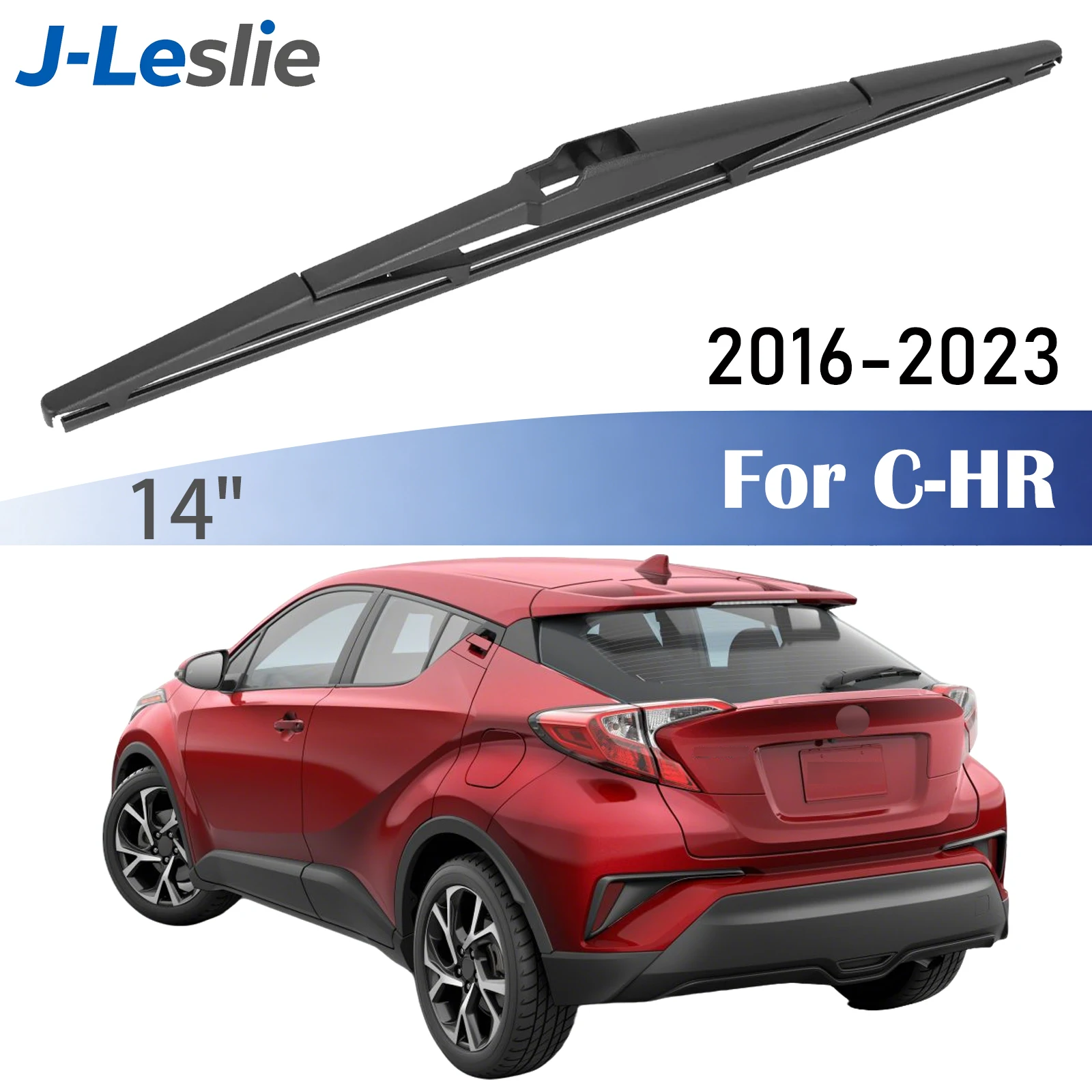 14-Zoll-Heckwischerblatt für Toyota C-HR CHR 2016-2023 Windschutzscheibenwischer Fensterreiniger Regenbürsten Zubehör scheibenwischer Hinten Heckwischerarm