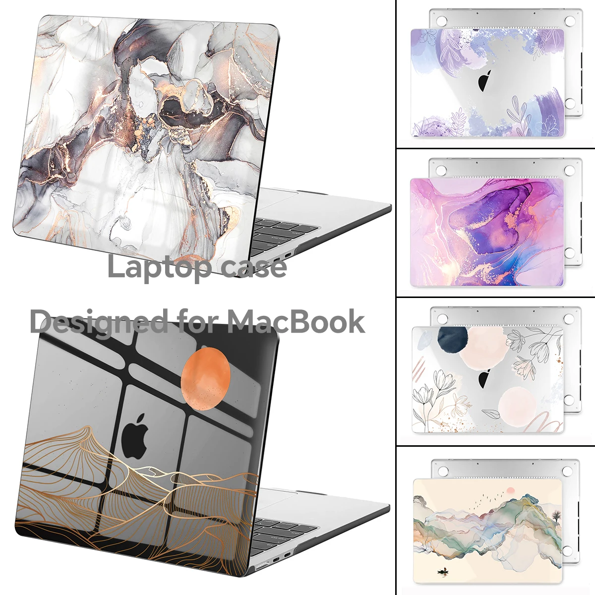 

Чехол для ноутбука Macbook Air 13 15 M1 M2 A2337 A2338 A2681 A2941 Touch Bar ID Pro 14 M3 A2442 A2779 2023 Mac 16 дюймов Cover Funda