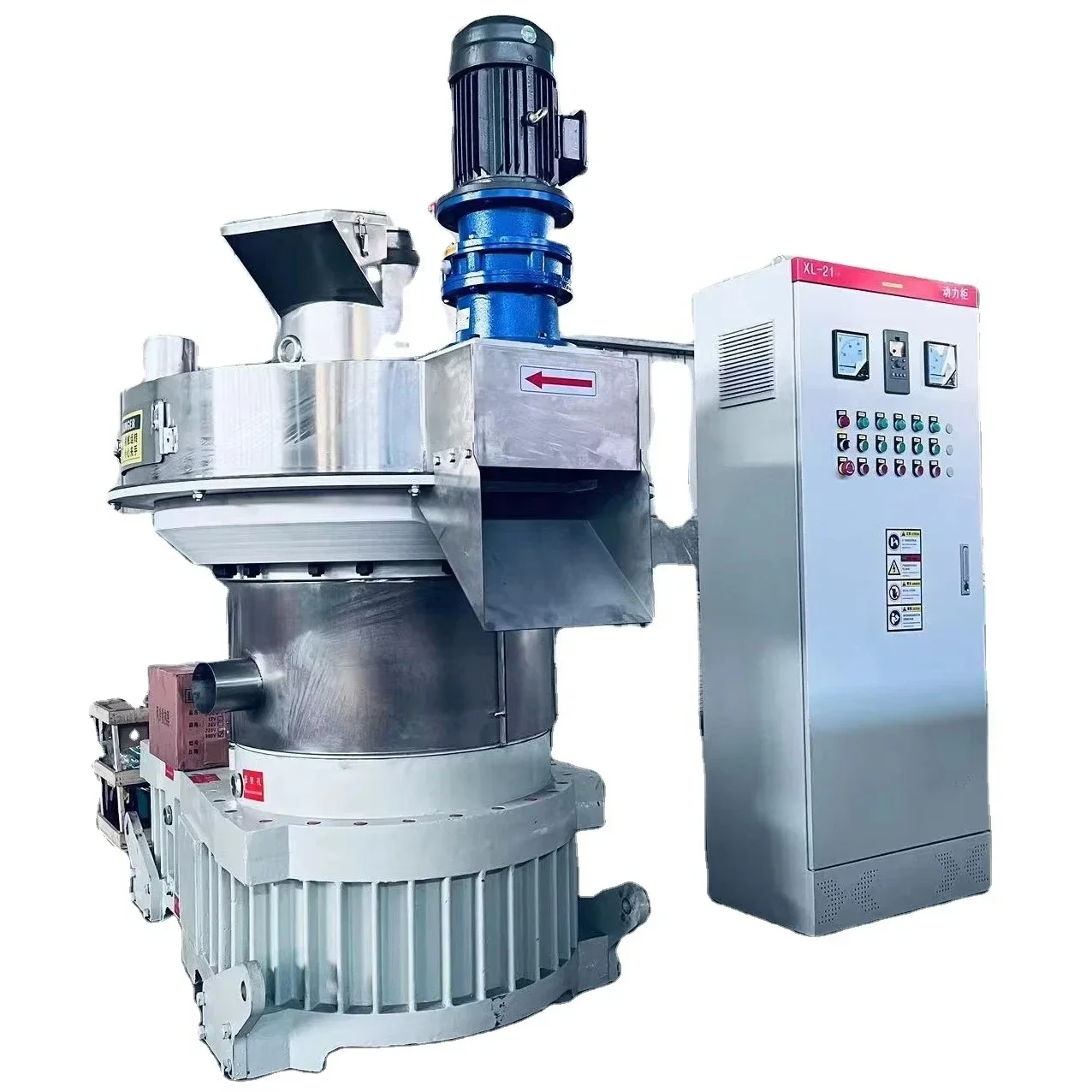 

Rice Husk Pellet Mill Press Machine Flat Die Pellet Mill Biomass Pellet Mill