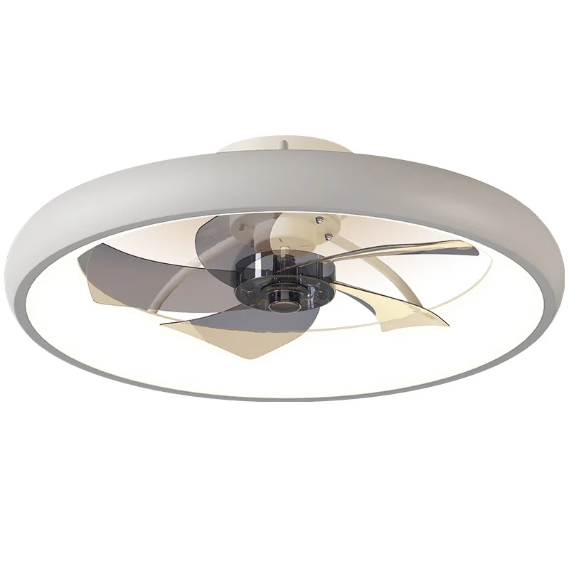 

Ultra Low Profile Ceiling Fans with Lights and Remote Quiet LED Ceiling Fan Fandelier Ceiling Fan for Bedroom Kitchen