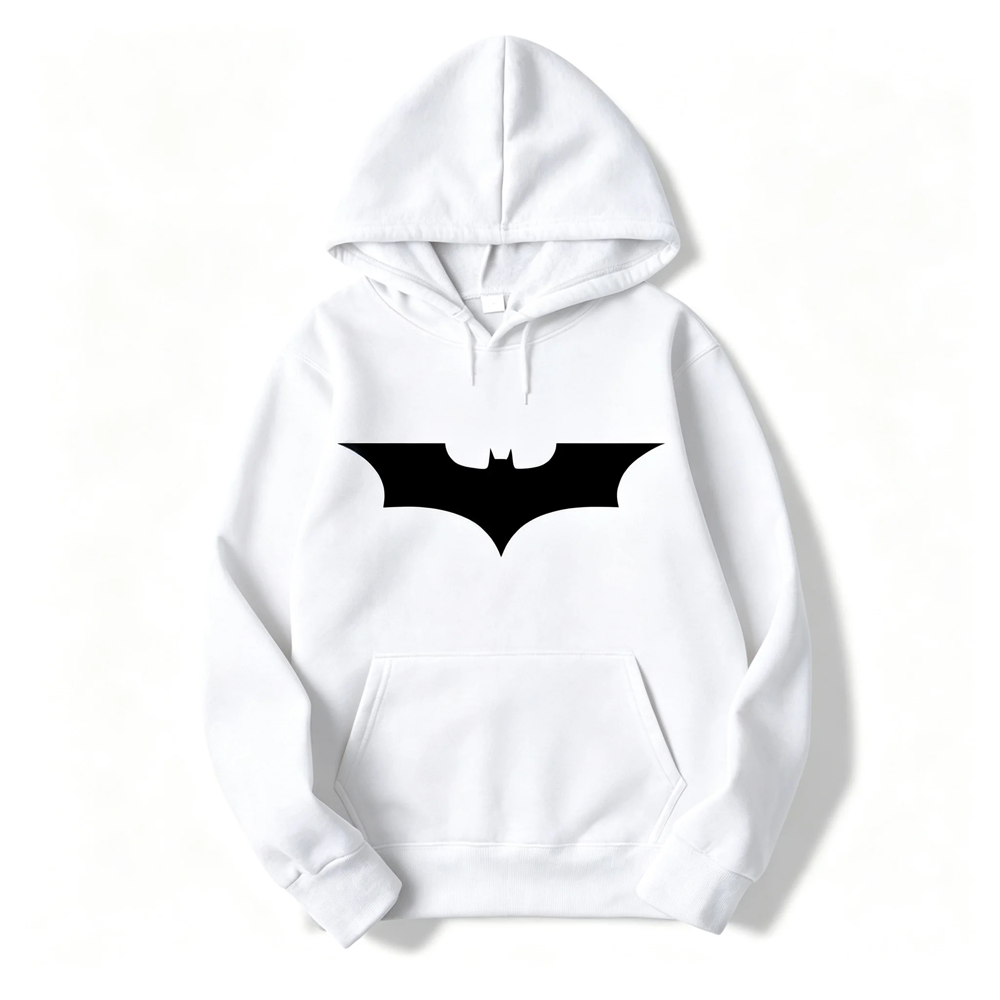 2026 Bat-Hero Grafik-Druck Herren-Hoodie, Lässiger Bequemer Langarm-Streetwear-Pullover mit Weitem Schnitt – Detail 9
