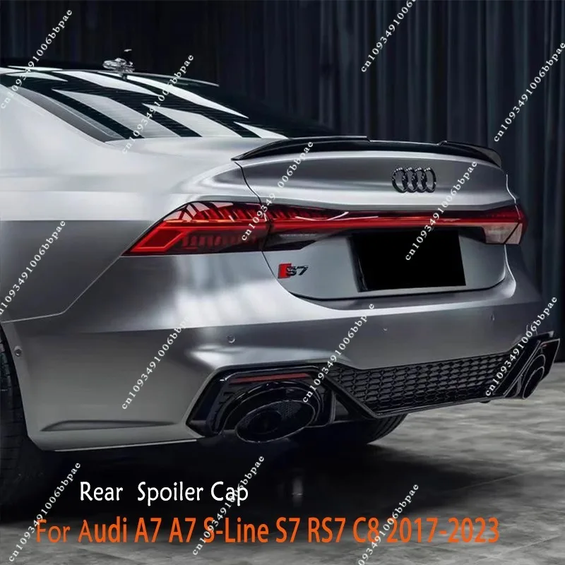 

Для Audi A7 A7 S-Line S7 RS7 C8 2017-2023 Sportback Автомобильный задний багажник, багажник, спойлер на крышу, задний багажник, спойлер, крыло