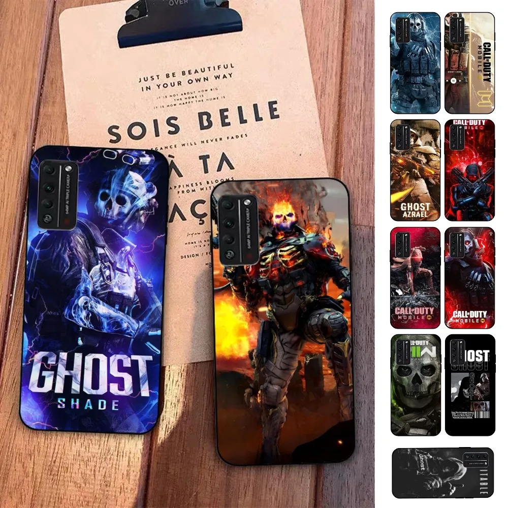 C-COD C-Call O-Of D-Duty G-Ghost Phone Case For Huawei Honor 10 Lite 9 20 7A 9X 30 50 60 70 Pro Plus Soft Silicone Cover