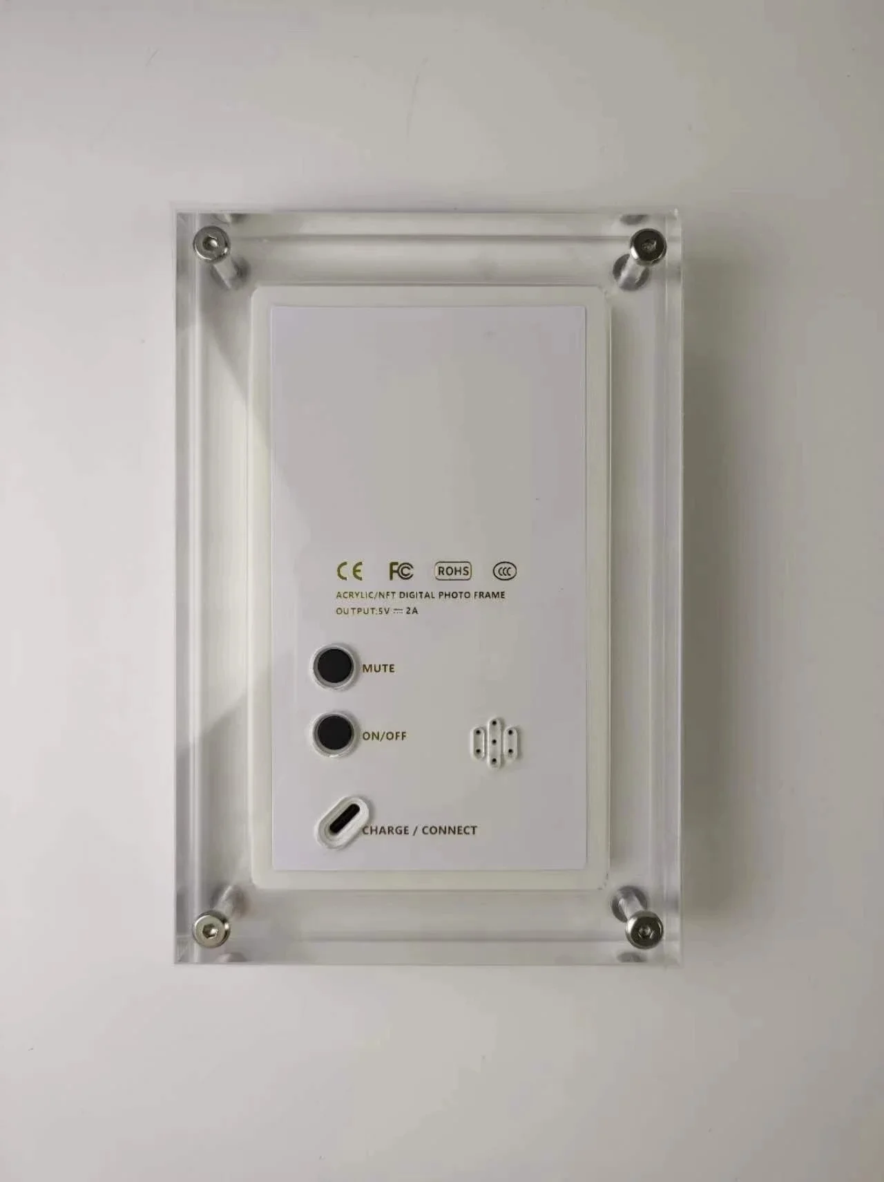 5/7 Inch Acrylic Digital Photo Frame with 1000mAh Battery 6