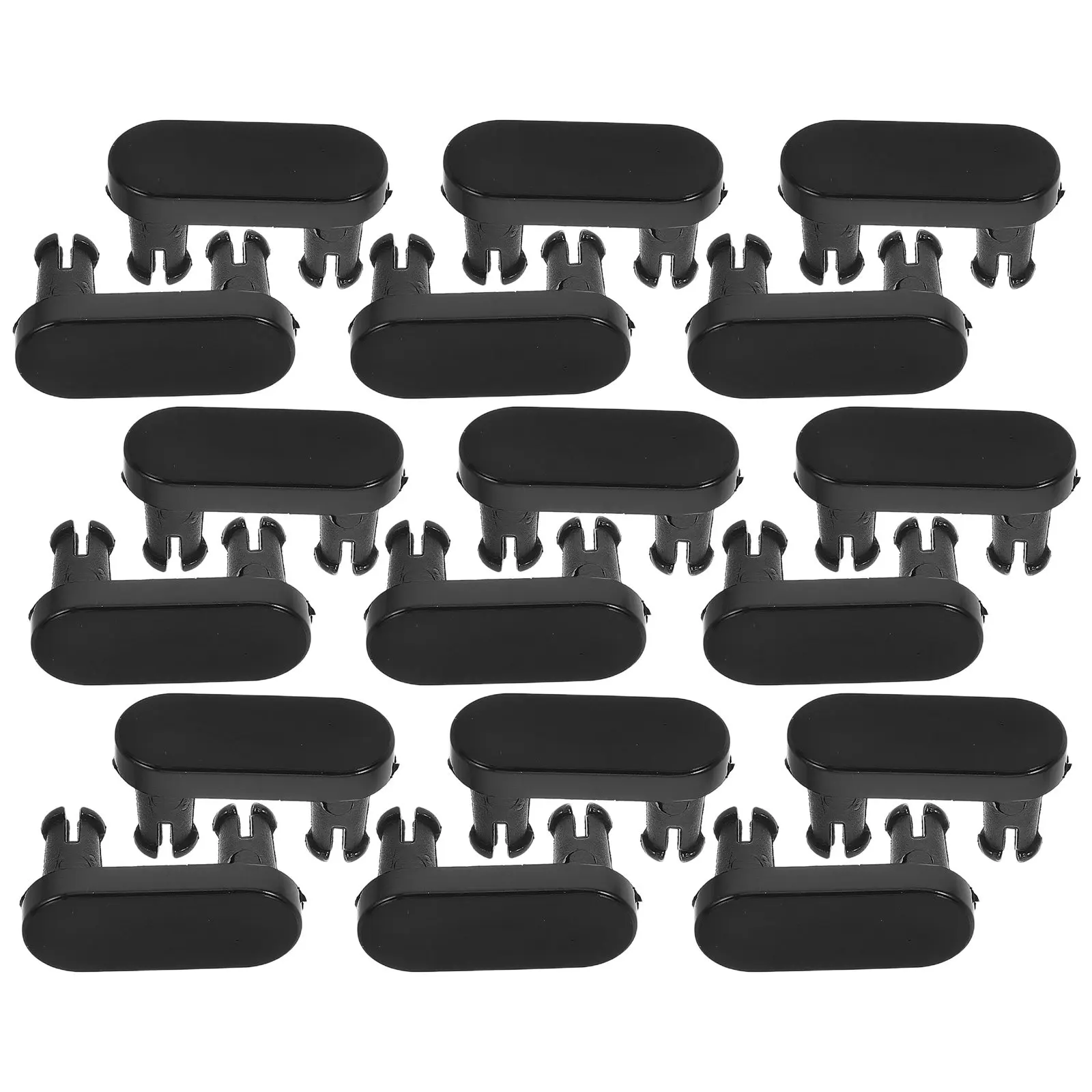 24Pcs Folding Table Buckles Robust Cart Component Accessories Easy Installation Camping Table Stand Brackets