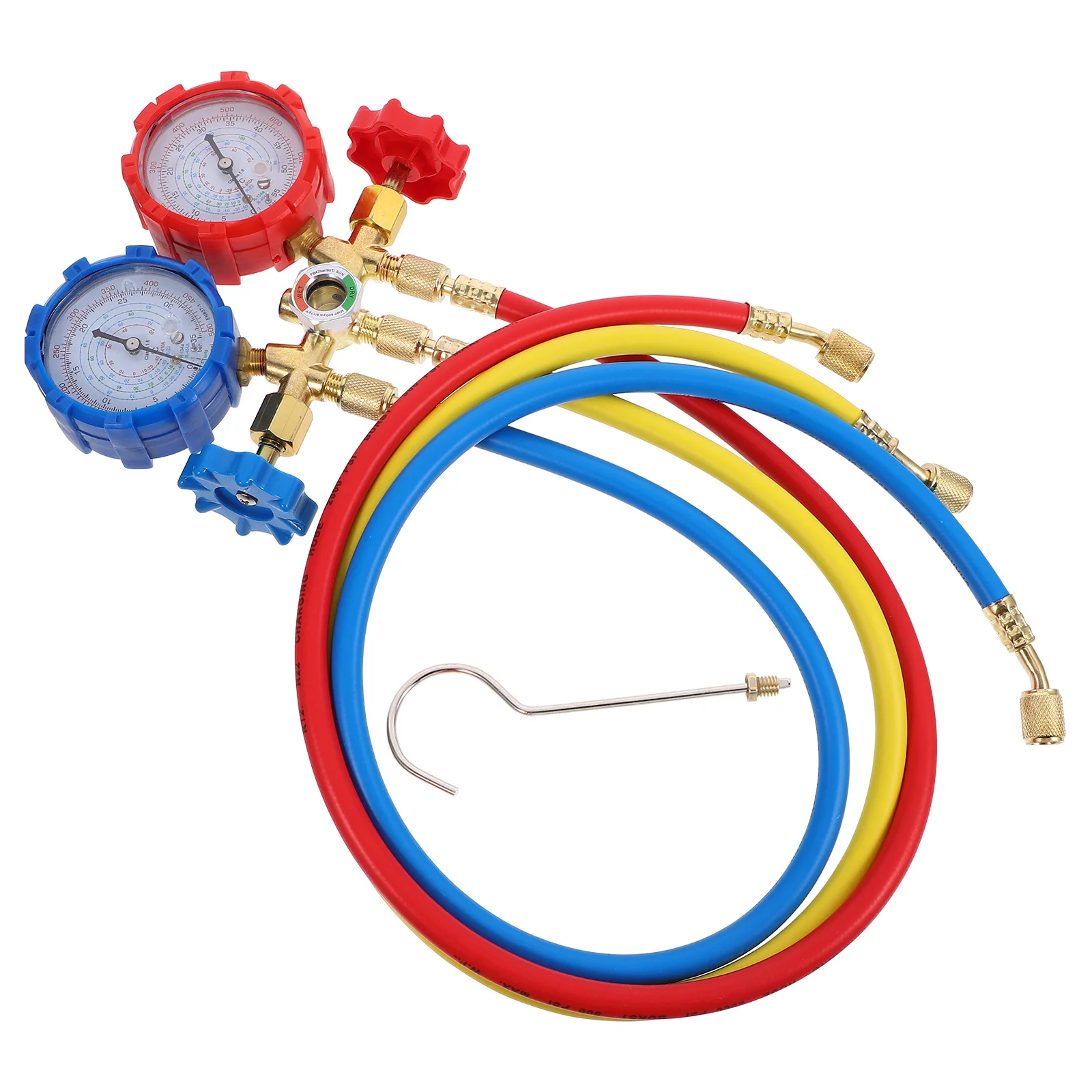 

1 set 1 Set Air Conditioner Refrigerant Meter Fluoride Charging Gauge For Automotive Home Ac System Low Side Pressure Check Tool