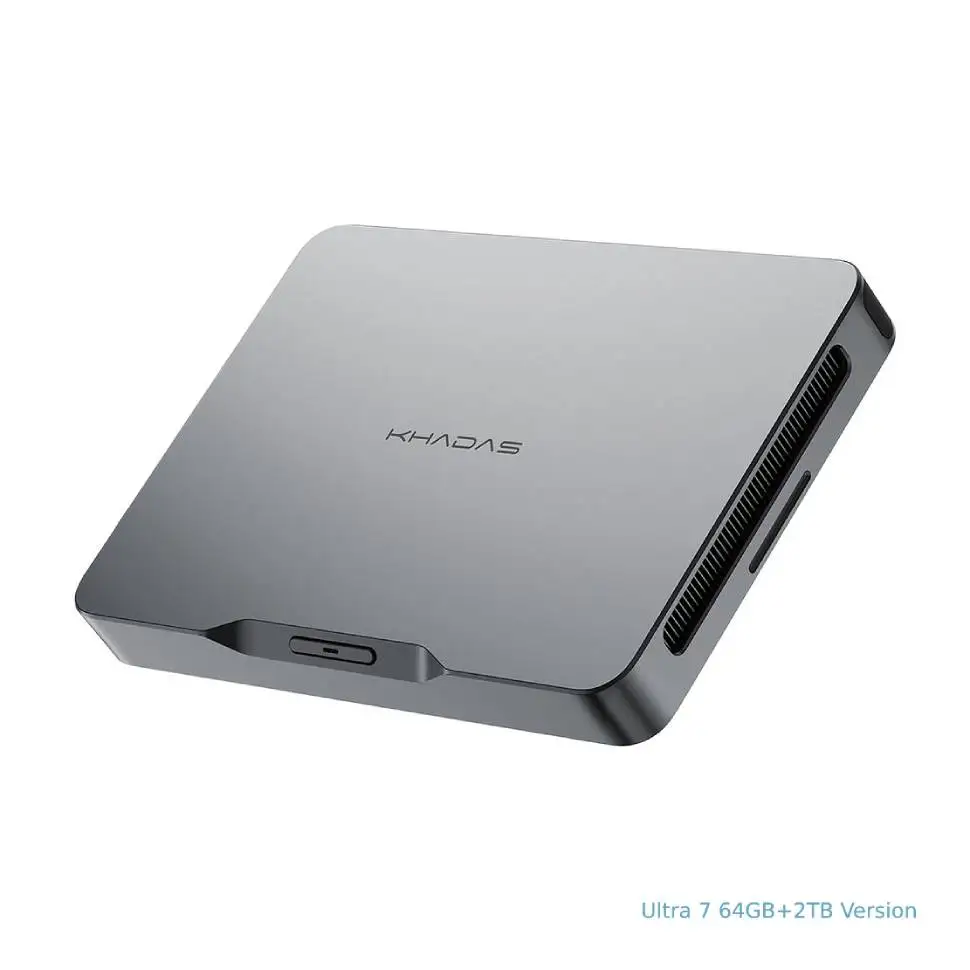 Khadas Mind 2、インテル Core Ultra 7 155H搭載ポケットミニPC、5.55