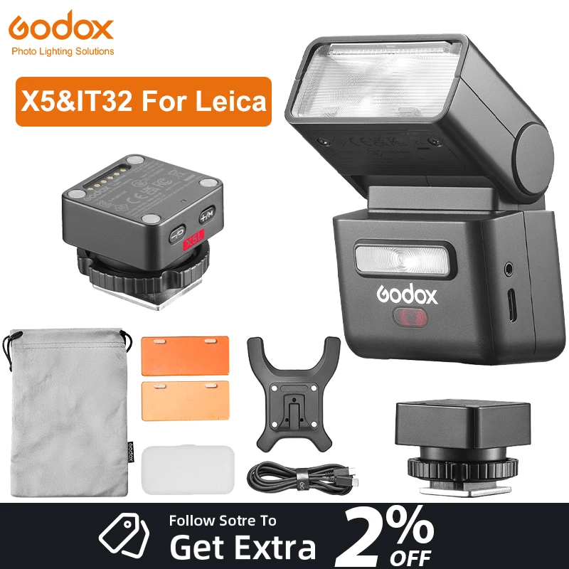 Godox Iflash IT32 TTL Camera Flash With Magnetic Mounting X…