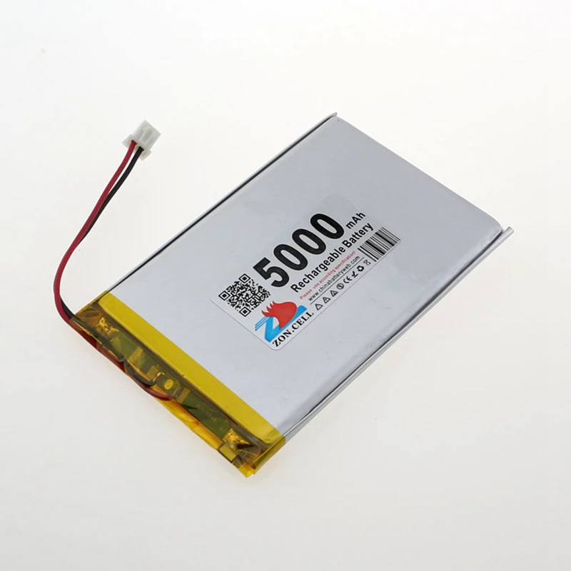 3.7V 5000mAh Polymer Lithium Battery Packs With Charge Protection Board