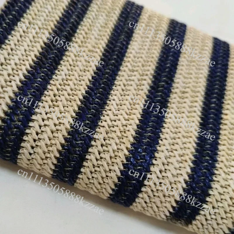 1yard Strip PP Raffia Woven Fabric Special Knitted Fabric PP Straw Fabric for Handbags Bags Shoes and Hats Craft