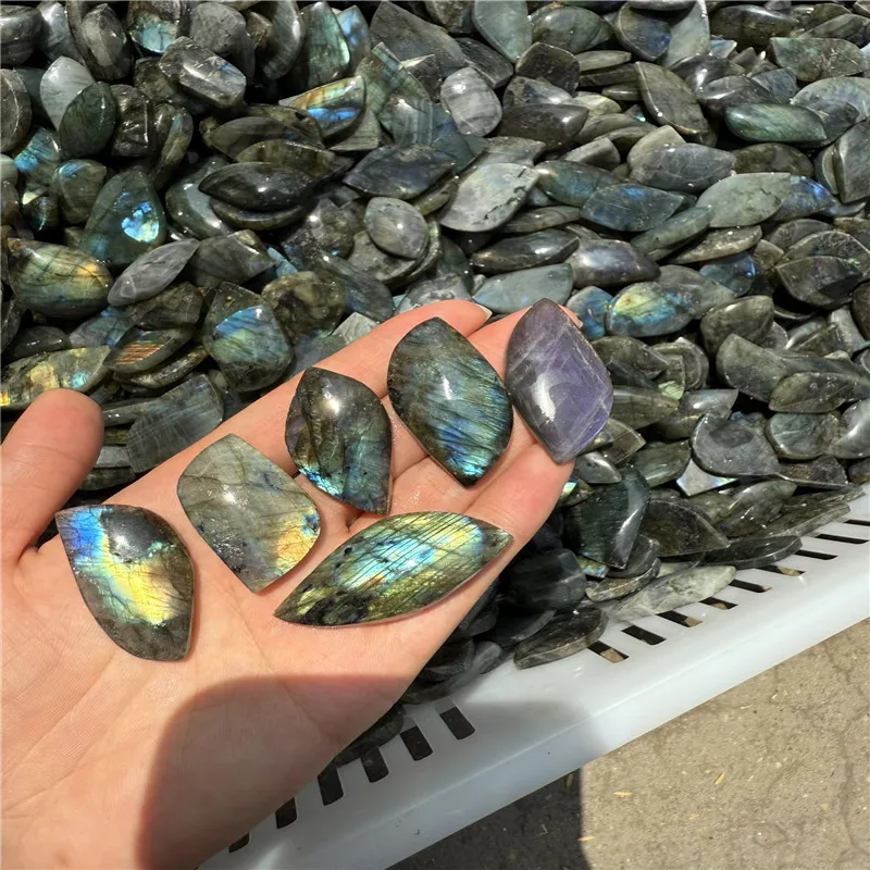 1000g Polished From Madagascar Decoration Craft Natural Labradorite Mineral Specimen Healing Stone Moonstone Pendants
