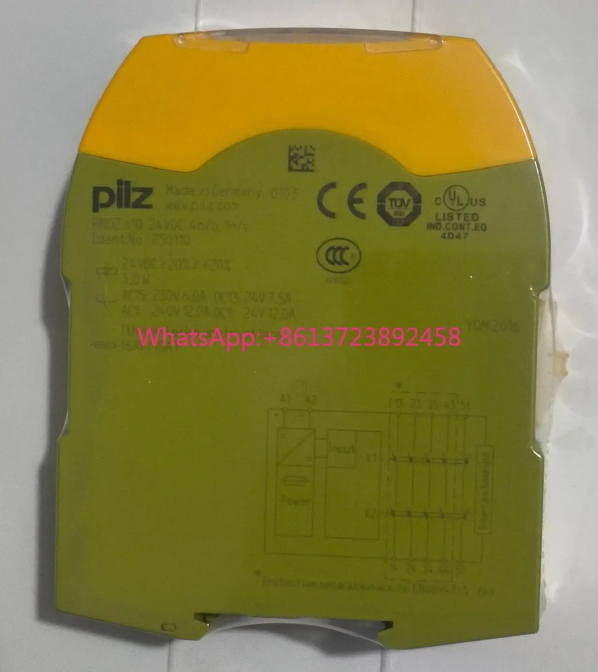 PILZ PNOZ s10 safety relay model 750110 in stock