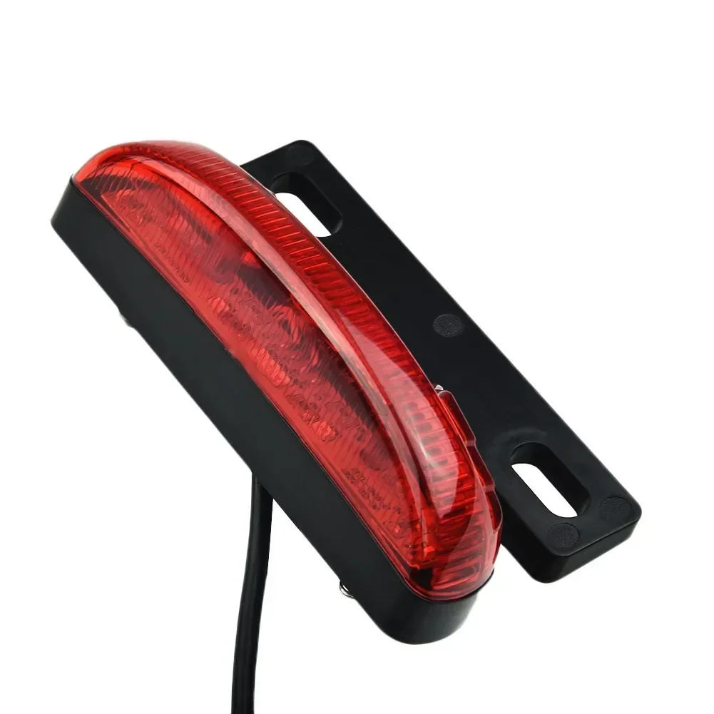 36-48V E-bike Rear Light Tail Light Safety Warning Rear Lamp For Electric Bicycle Riding Accessories