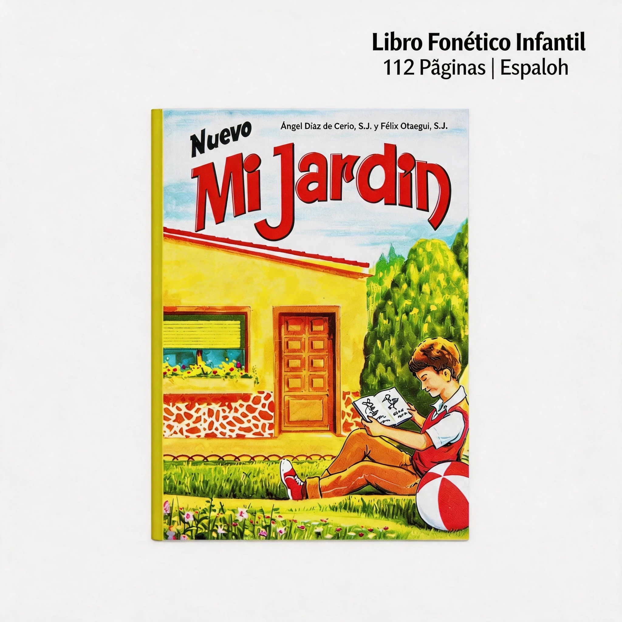 Spanish Phonetic Book for Kids Learning Language Early Reading Pre-School Educational Material Children's Book