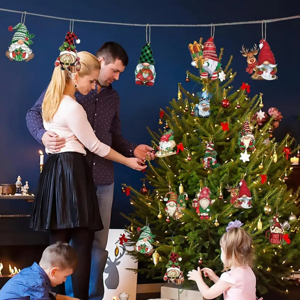 

Деревянный знак, Рождественское украшение, прочный деревянный знак, Рождественский карликовый деревянный знак, подвесные украшения для домашних вечеринок на Рождество