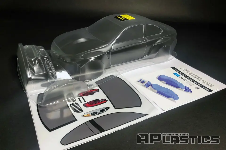 Rcクリアボディ車ドリフトツーリング1:10 bmw F22 m 2クーペf 22